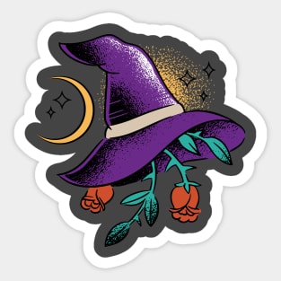 Rosy Witches Hat Sticker